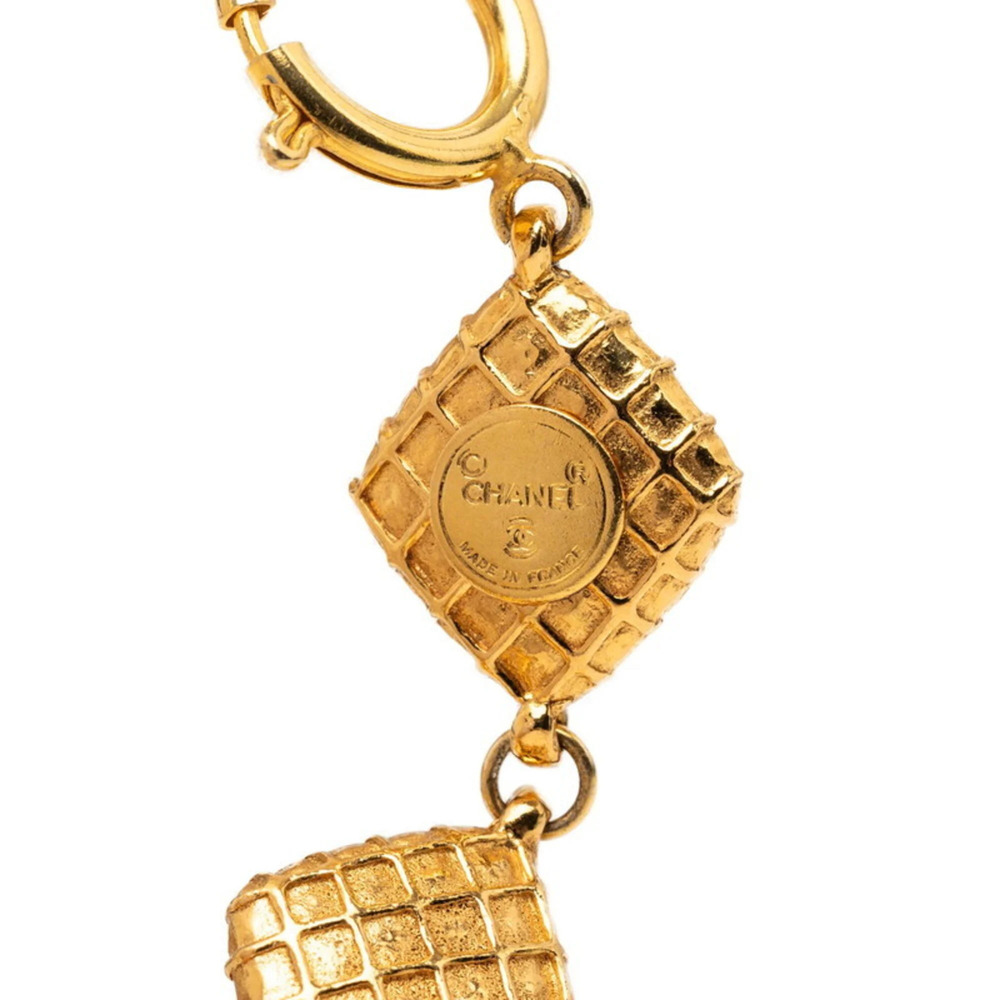 CHANEL Gold Diamond Bean Necklace - Picture 5 of 5